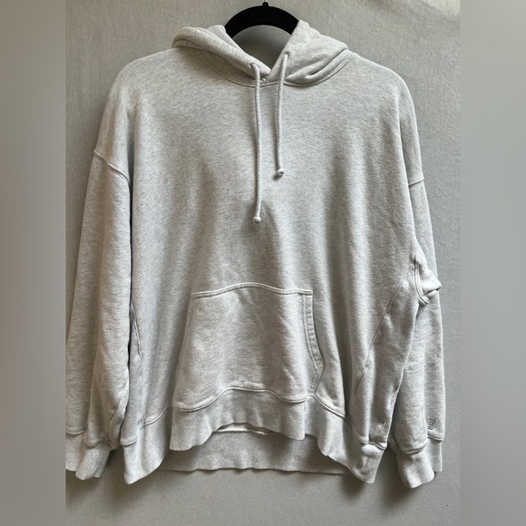 TNA Tops - TNA Aritzia Terry Fleece Boyfriend Hoodie Sz L